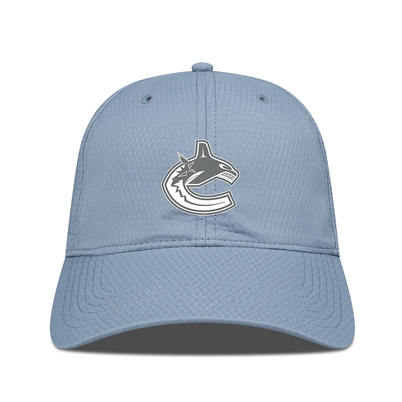 Men's Levelwear Blue Vancouver Canucks Matrix Slate & Snow Unstructured Adjustable Hat