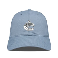 Men's Levelwear Blue Vancouver Canucks Matrix Slate & Snow Unstructured Adjustable Hat