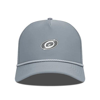 Men's Levelwear Gray Carolina Hurricanes Gordon Slate & Snow Rope Adjustable Hat