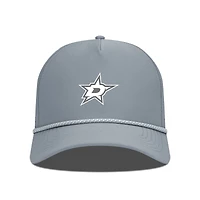 Men's Levelwear Gray Dallas Stars Gordon Slate & Snow Rope Adjustable Hat