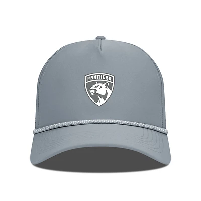 Men's Levelwear Gray Florida Panthers Gordon Slate & Snow Rope Adjustable Hat