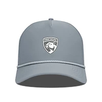 Men's Levelwear Gray Florida Panthers Gordon Slate & Snow Rope Adjustable Hat