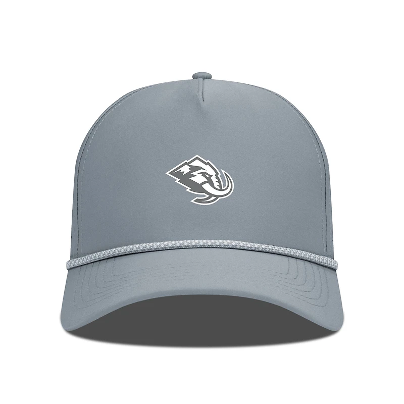 Men's Levelwear Gray Utah Mammoth Gordon Slate & Snow Rope Adjustable Hat