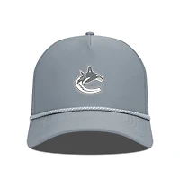 Men's Levelwear Gray Vancouver Canucks Gordon Slate & Snow Rope Adjustable Hat