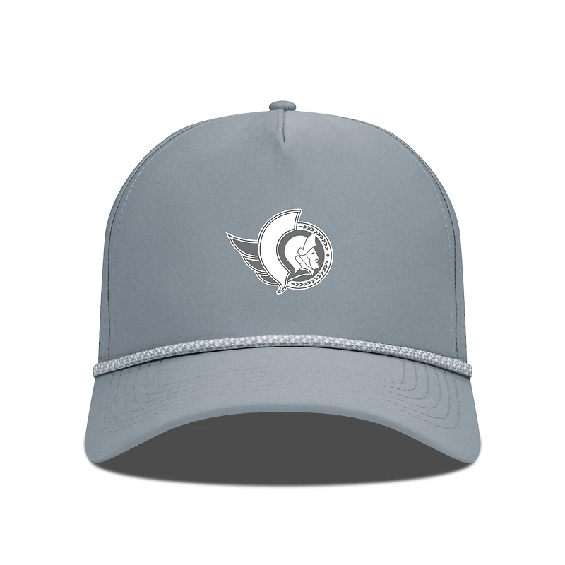 Men's Levelwear Gray Ottawa Senators Gordon Slate & Snow Rope Adjustable Hat