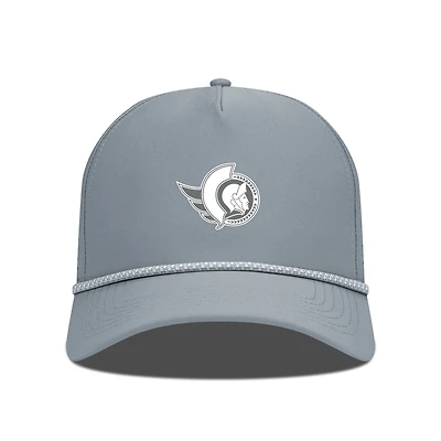 Men's Levelwear Gray Ottawa Senators Gordon Slate & Snow Rope Adjustable Hat