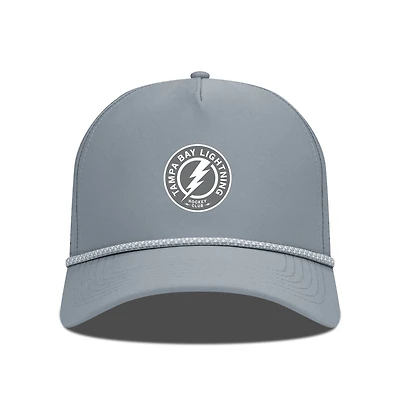 Men's Levelwear Gray Tampa Bay Lightning Gordon Slate & Snow Rope Adjustable Hat