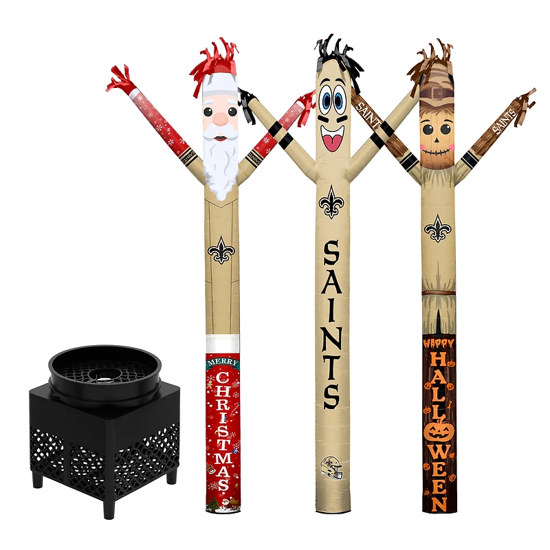 New Orleans Saints Inflatable Crazy Sports Fan Bundle Set