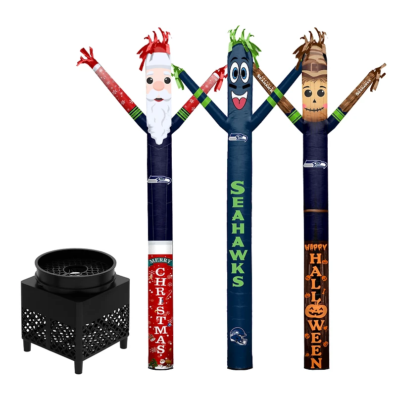Seattle Seahawks Inflatable Crazy Sports Fan Bundle Set