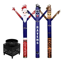 Baltimore Ravens Inflatable Crazy Sports Fan Bundle Set