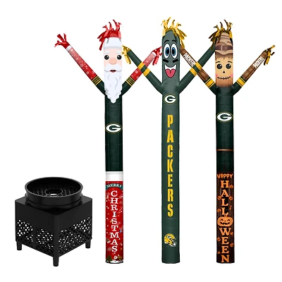 Green Bay Packers Inflatable Crazy Sports Fan Bundle Set