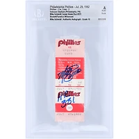Mike Schmidt Philadelphia Phillies Autographed Career HR 331 Stub Beckett Fanatics Witnessed Authenticated Auto 10 Ticket from July 29, 1982 with "HR 331" Inscription