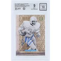Earl Campbell Houston Oilers Autographed 2011 Panini Gold Standard #144 #/299 Beckett Fanatics Witnessed Authenticated 9/10 Card