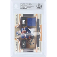 Phil Simms New York Giants Autographed 2009 Donruss Classics Classic Single Jersey Relic #20 #/250 Beckett Fanatics Witnessed Authenticated Card