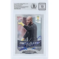 Tim Howard USMNT Autographed 2014 Panini Prizm World Cup Stars #42 Beckett Fanatics Witnessed Authenticated 10 Card