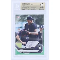 Luis Gil New York Yankees 2025 Topps Now Road To Opening Day Green Foil #OD-30 #/99 BGS Authenticated 10 Card - 10,10,9.5,10 Subgrades