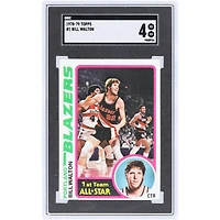 Bill Walton Portland Trail Blazers 1978-79 Topps #1 SGC Authenticated Card