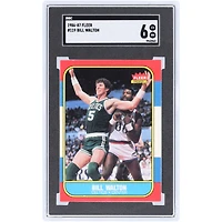 Bill Walton Boston Celtics 1986-87 Fleer #119 SGC Authenticated Card
