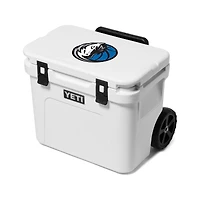 YETI White Dallas Mavericks Roadie 32 Wheeled Cooler