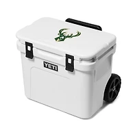 YETI White Milwaukee Bucks Roadie 32 Wheeled Cooler