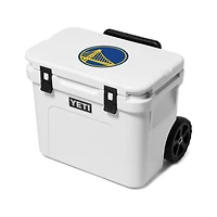 YETI White Golden State Warriors Roadie 32 Wheeled Cooler