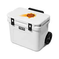 YETI White Phoenix Suns Roadie 32 Wheeled Cooler