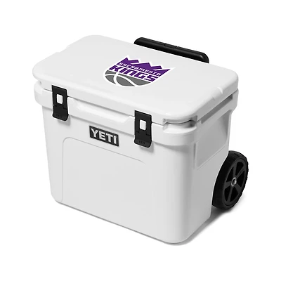 YETI White Sacramento Kings Roadie 32 Wheeled Cooler