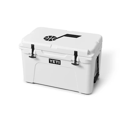YETI White Utah Jazz Tundra 45 Hard Cooler