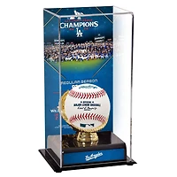 Los Angeles Dodgers 2025 National League Champions Sublimated Display Case with Image