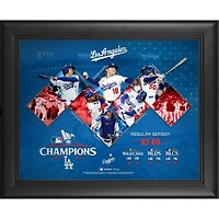 Los Angeles Dodgers Framed 11" x 14" 2025 National League Champions Collage