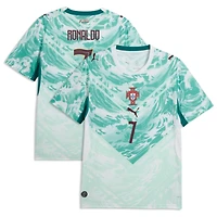 Men's Puma Cristiano Ronaldo White Portugal National Team 2026 Away Replica Jersey