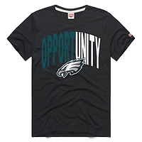 Unisex Homage Charcoal Philadelphia Eagles 2025 Inspire Change Opportunity Tri-Blend T-Shirt