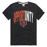 Unisex Homage Charcoal Chicago Bears 2025 Inspire Change Opportunity Tri-Blend T-Shirt