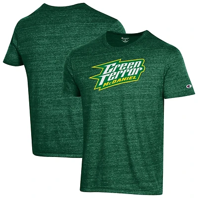 Men's Champion Green McDaniel Green Terror Ultimate Triblend T-Shirt