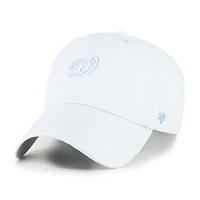 Unisex '47 Light Blue Washington Nationals Pastel Clean Up Adjustable Hat