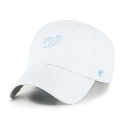 Unisex '47 Light Blue Washington Nationals Pastel Clean Up Adjustable Hat
