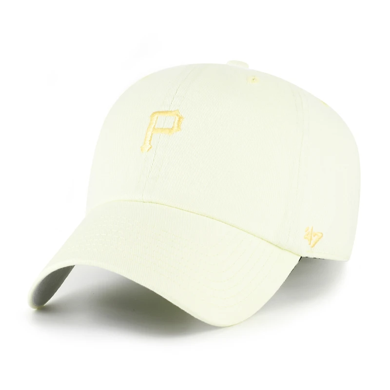 Unisex '47 Yellow Pittsburgh Pirates Pastel Clean Up Adjustable Hat