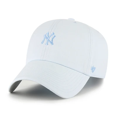 Unisex '47 Light Blue New York Yankees Pastel Clean Up Adjustable Hat