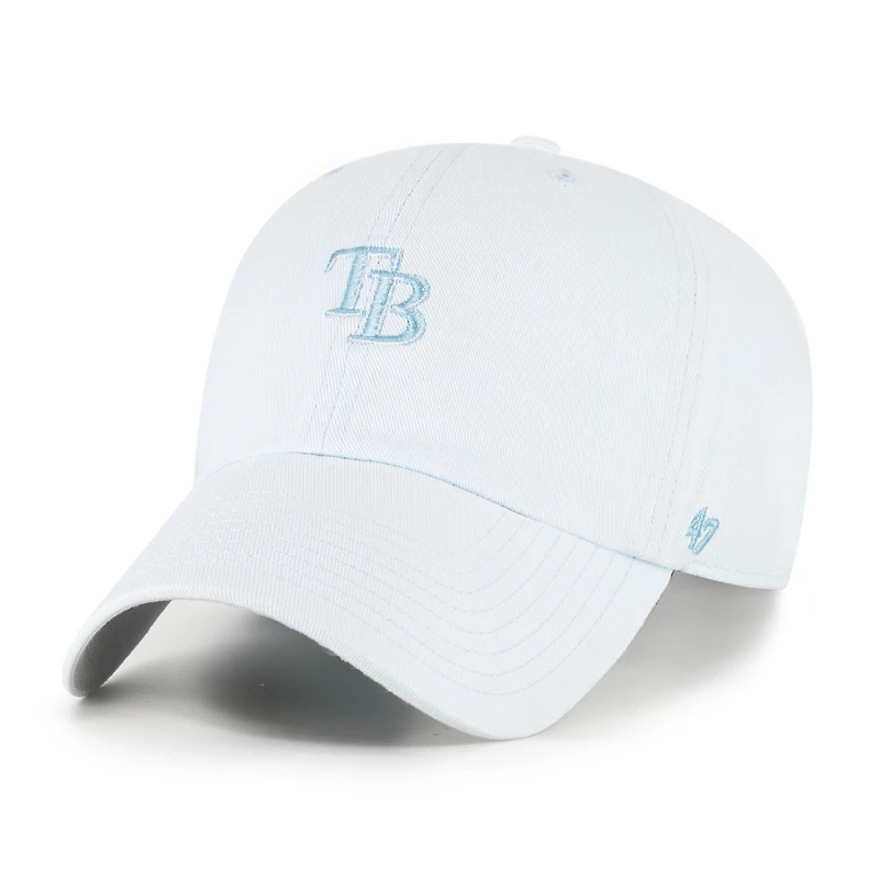 Unisex '47 Light Blue Tampa Bay Rays Pastel Clean Up Adjustable Hat