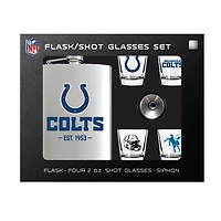 MOJO  Indianapolis Colts Shot Glass & Flask Gift Set