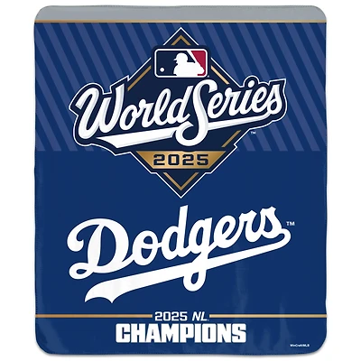 WinCraft Los Angeles Dodgers 2025 National League Champions 50" x 60" Sport Utility Blanket