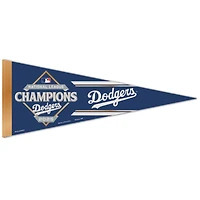 WinCraft Los Angeles Dodgers 2025 National League Champions Locker Room 12'' x 30'' Premium Pennant