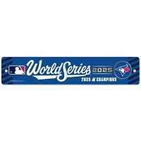 WinCraft Toronto Blue Jays 2025 American League Champions 3.75" x 19" Street Sign