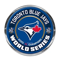 WinCraft Toronto Blue Jays 2025 American League Champions Domed Metal Auto Emblem