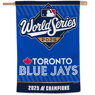 WinCraft Toronto Blue Jays 2025 American League Champions 28" x 40" Single-Sided Vertical Banner