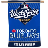 WinCraft Toronto Blue Jays 2025 American League Champions 28" x 40" Single-Sided Vertical Banner
