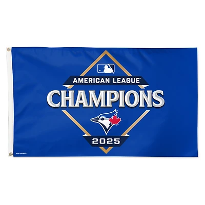 WinCraft Toronto Blue Jays 2025 American League Champions Locker Room 3' x 5' Single-Sided Celebration Deluxe Flag
