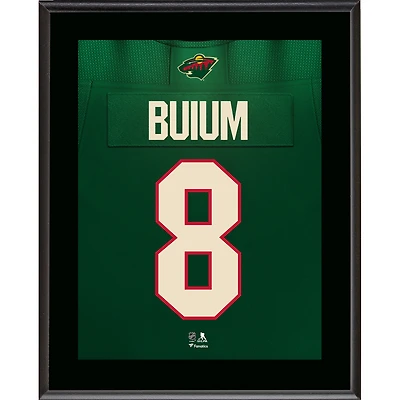 Zeev Buium Minnesota Wild 10.5" x 13" Jersey Number Sublimated Player Plaque