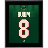 Zeev Buium Minnesota Wild 10.5" x 13" Jersey Number Sublimated Player Plaque