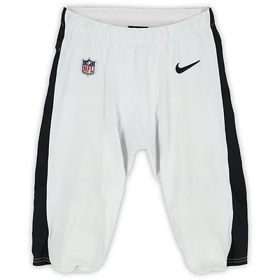 Smael Mondon Jr. Philadelphia Eagles Game-Used White Nike Pants vs. Tampa Bay Buccaneers on September 28, 2025